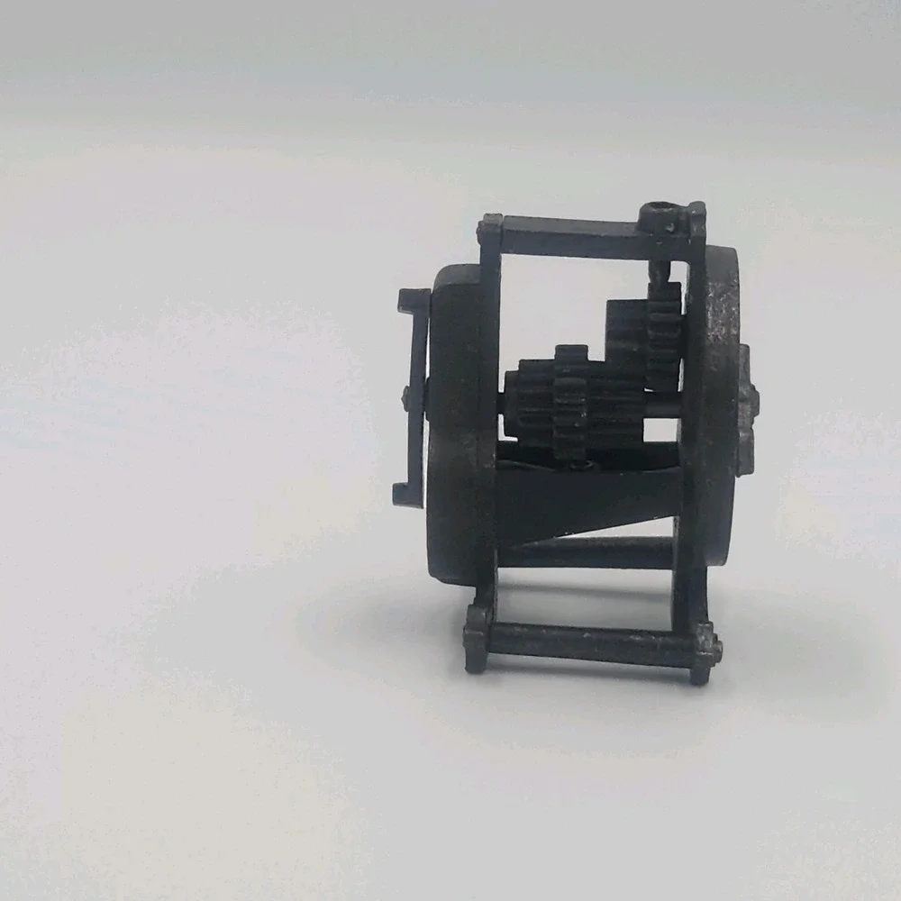 Vintage Die-Cast‎ Metal Miniature Pencil Sharpener - Clock No. 8754 Collectors
